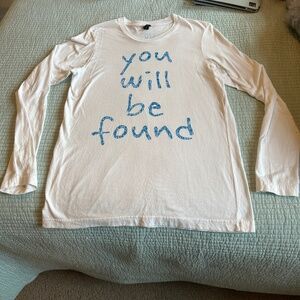 Dear Evan Hansen "You Will Be Found" Long Sleeve Shirt
